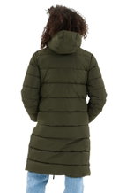 Whistler Winter Quilted Coat Amaret Long Puffer Jacket (warm, waterproof, windproof) Rosin Green Ladies